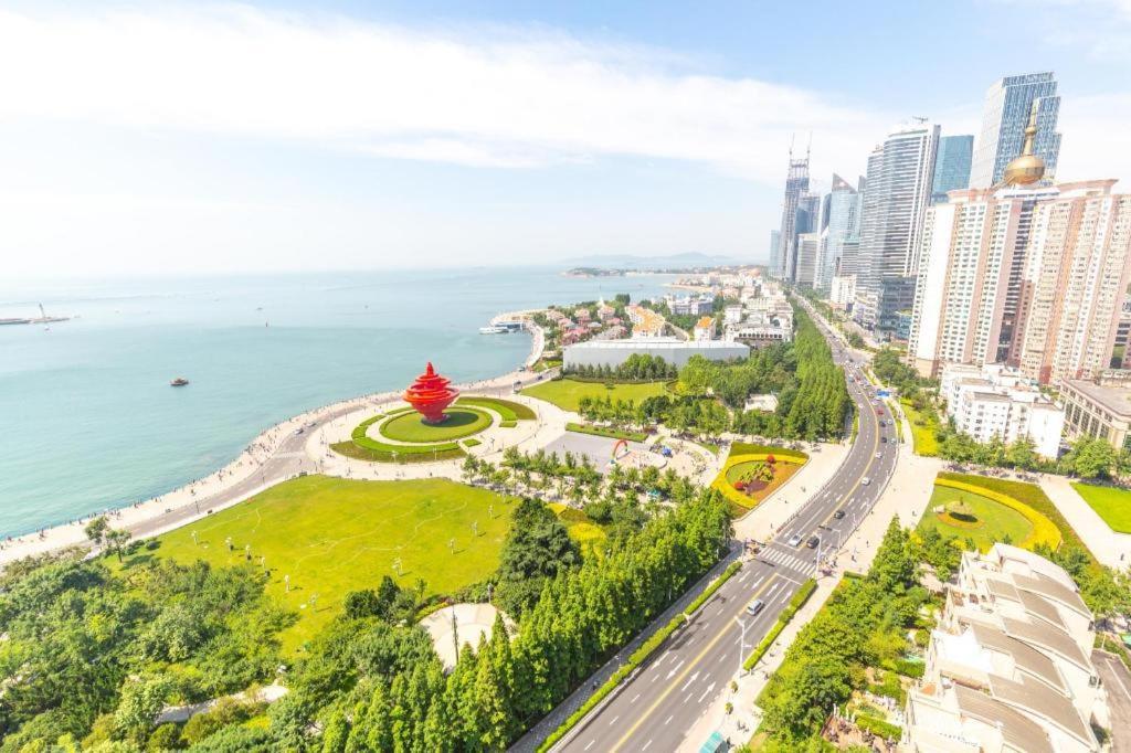 Jinjiang Inn Qingdao Wuxi Square Nanjing Road Metro Station Buitenkant foto